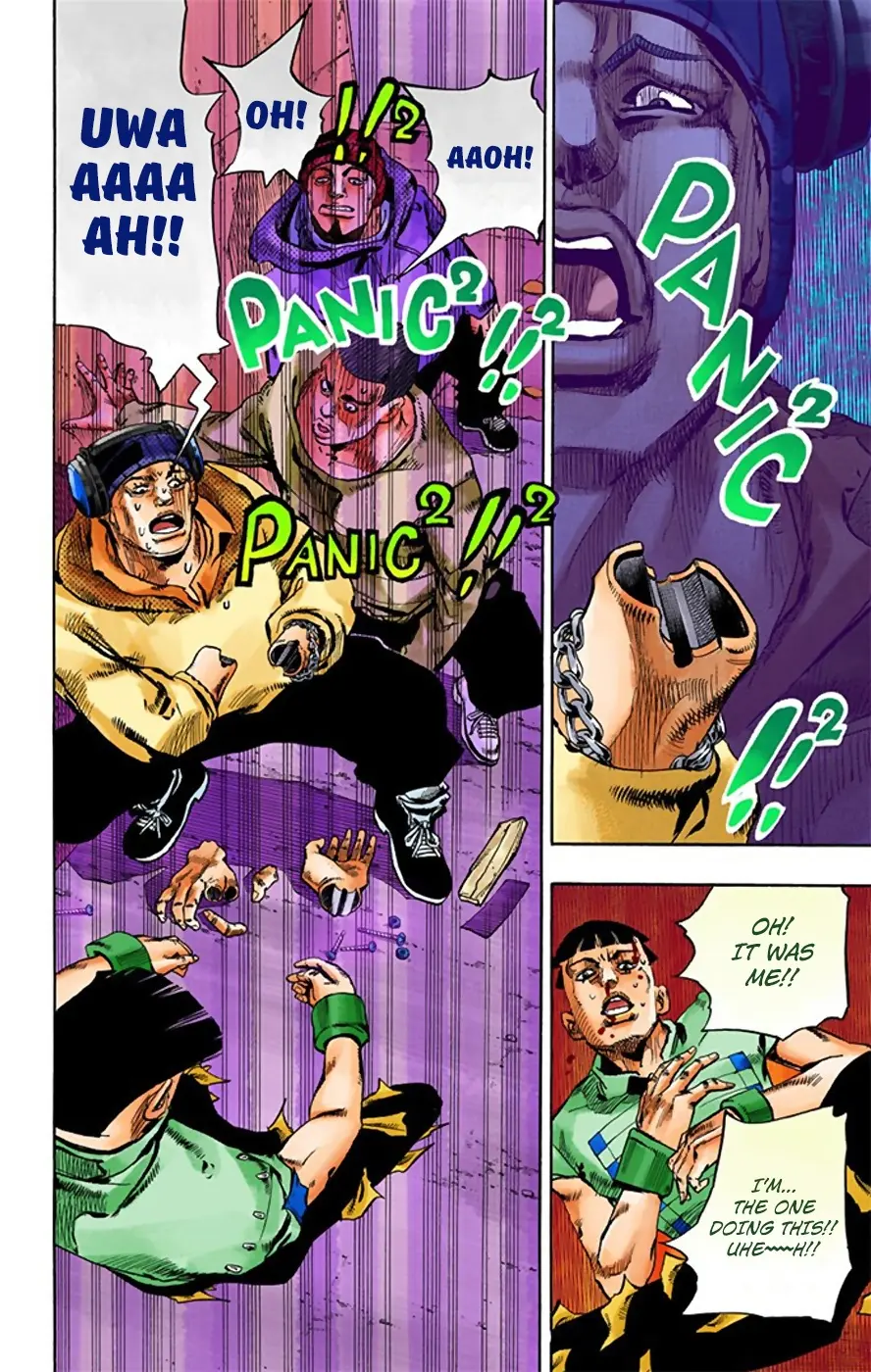 JoJo's Bizarre Adventure, Part 8: JoJolion Colored Manga β Chapter 21 β Page 9