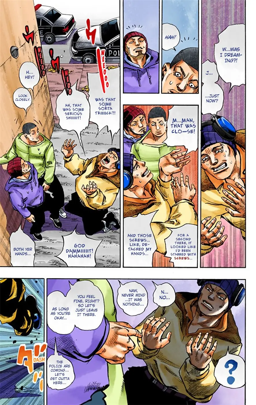 JoJo's Bizarre Adventure, Part 8: JoJolion Colored Manga β Chapter 21 β Page 12