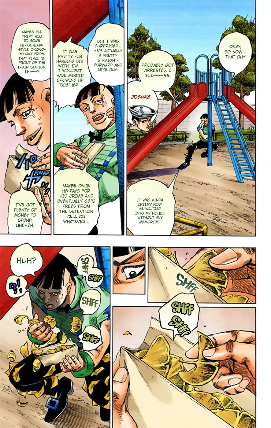 JoJo's Bizarre Adventure, Part 8: JoJolion Colored Manga β Chapter 21 β Page 14