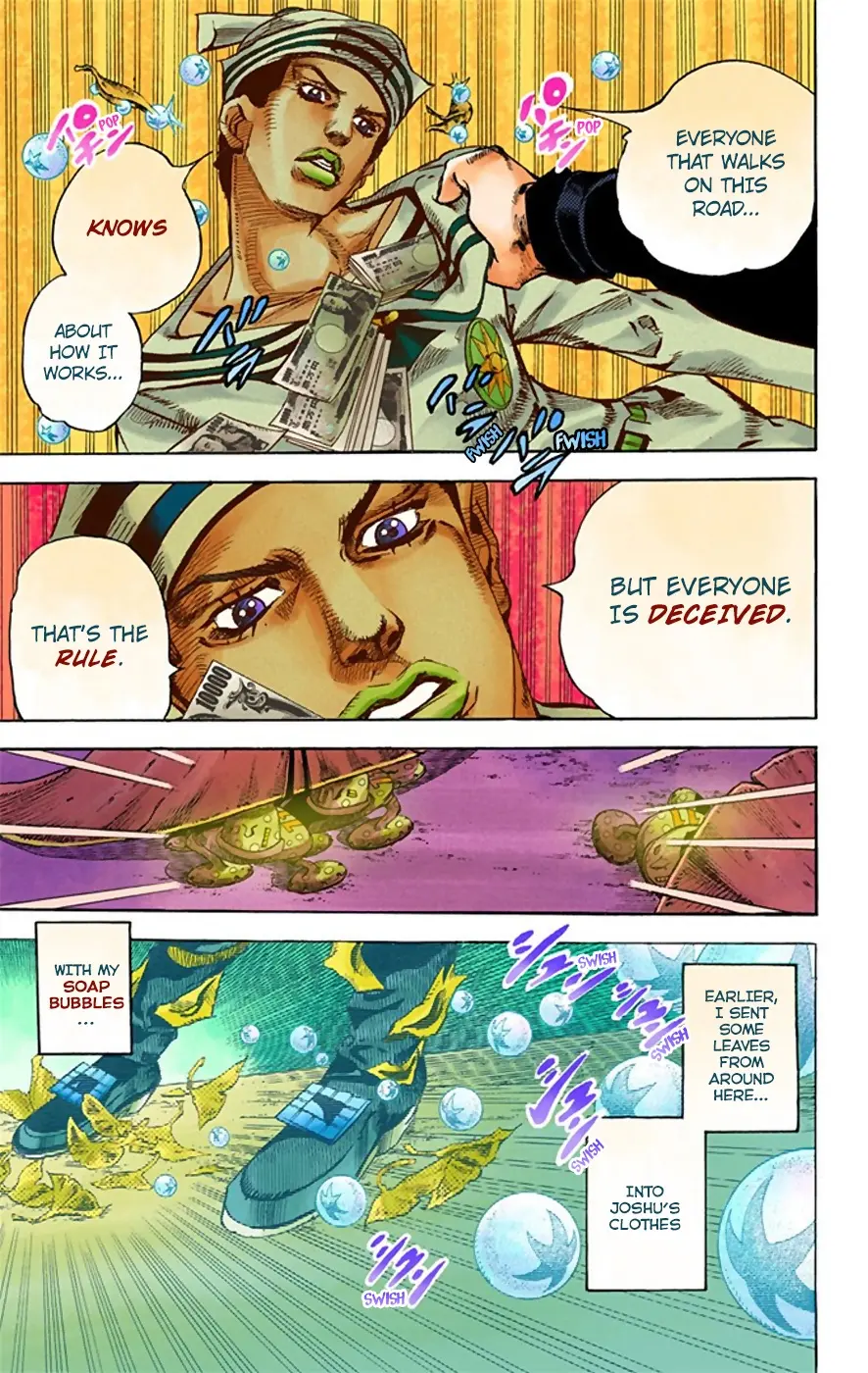 JoJo's Bizarre Adventure, Part 8: JoJolion Colored Manga β Chapter 21 β Page 20