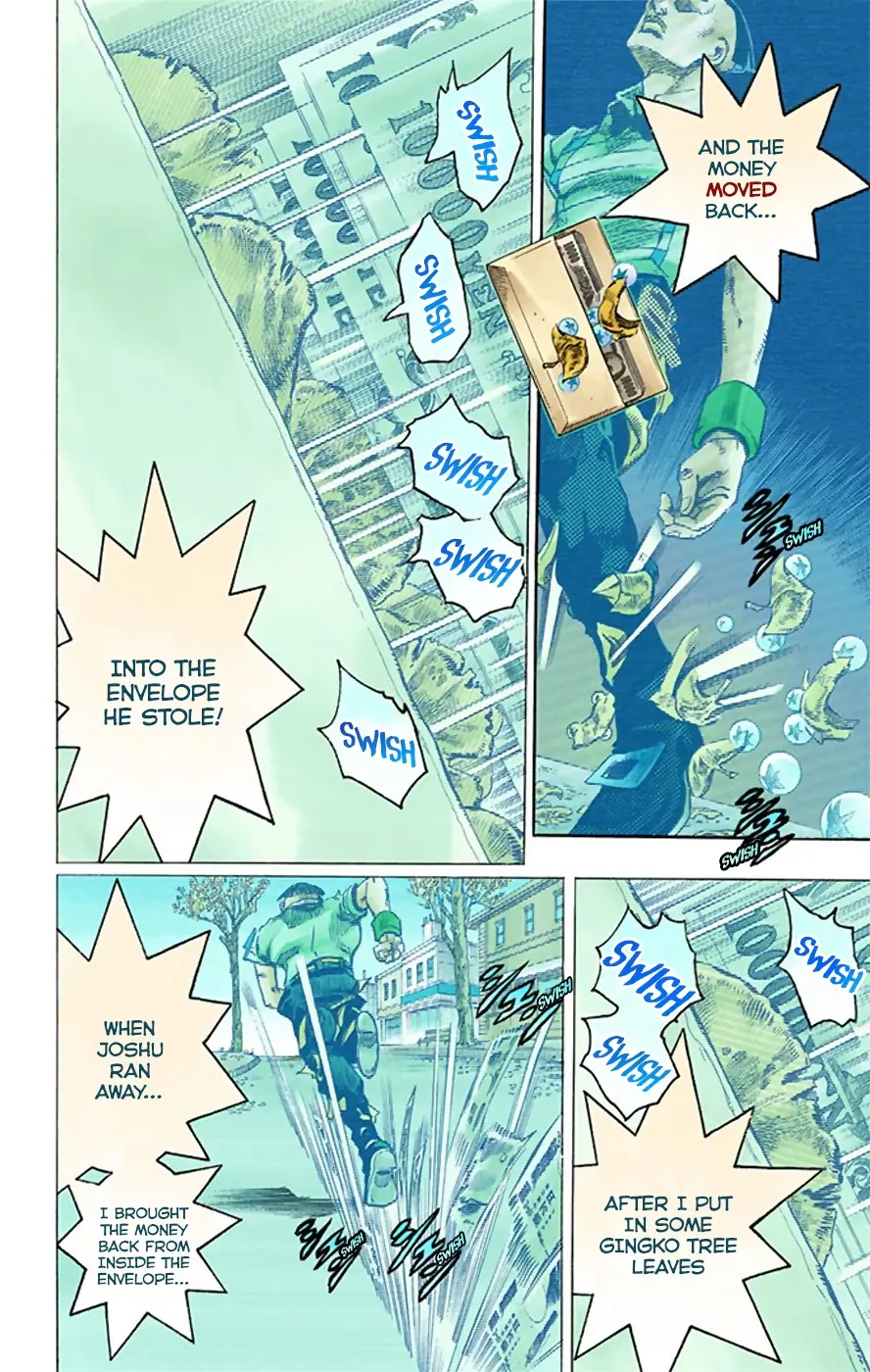 JoJo's Bizarre Adventure, Part 8: JoJolion Colored Manga β Chapter 21 β Page 21
