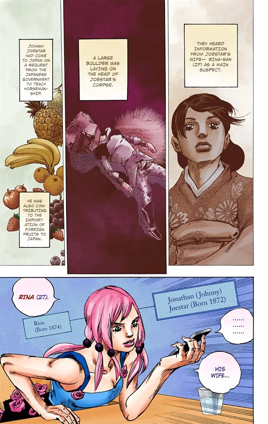 JoJo's Bizarre Adventure, Part 8: JoJolion Colored Manga β Chapter 21 β Page 31