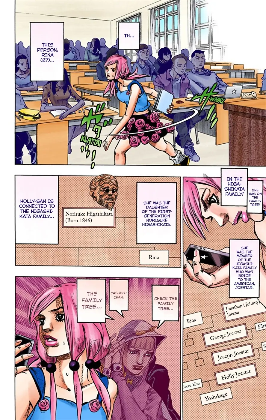 JoJo's Bizarre Adventure, Part 8: JoJolion Colored Manga β Chapter 21 β Page 34