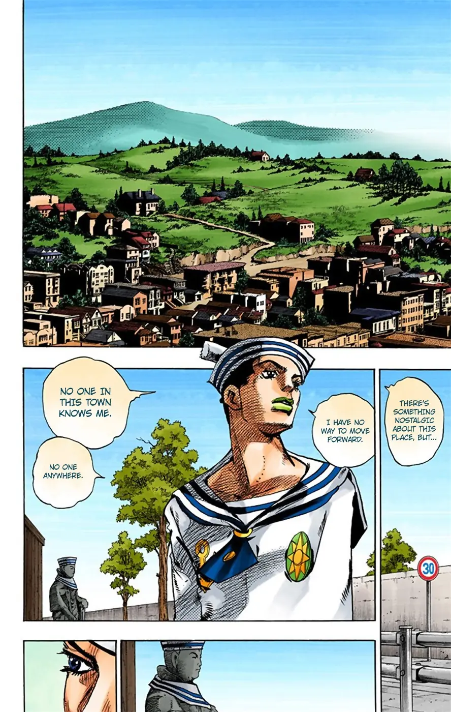 JoJo's Bizarre Adventure, Part 8: JoJolion Colored Manga β Chapter 21 β Page 36