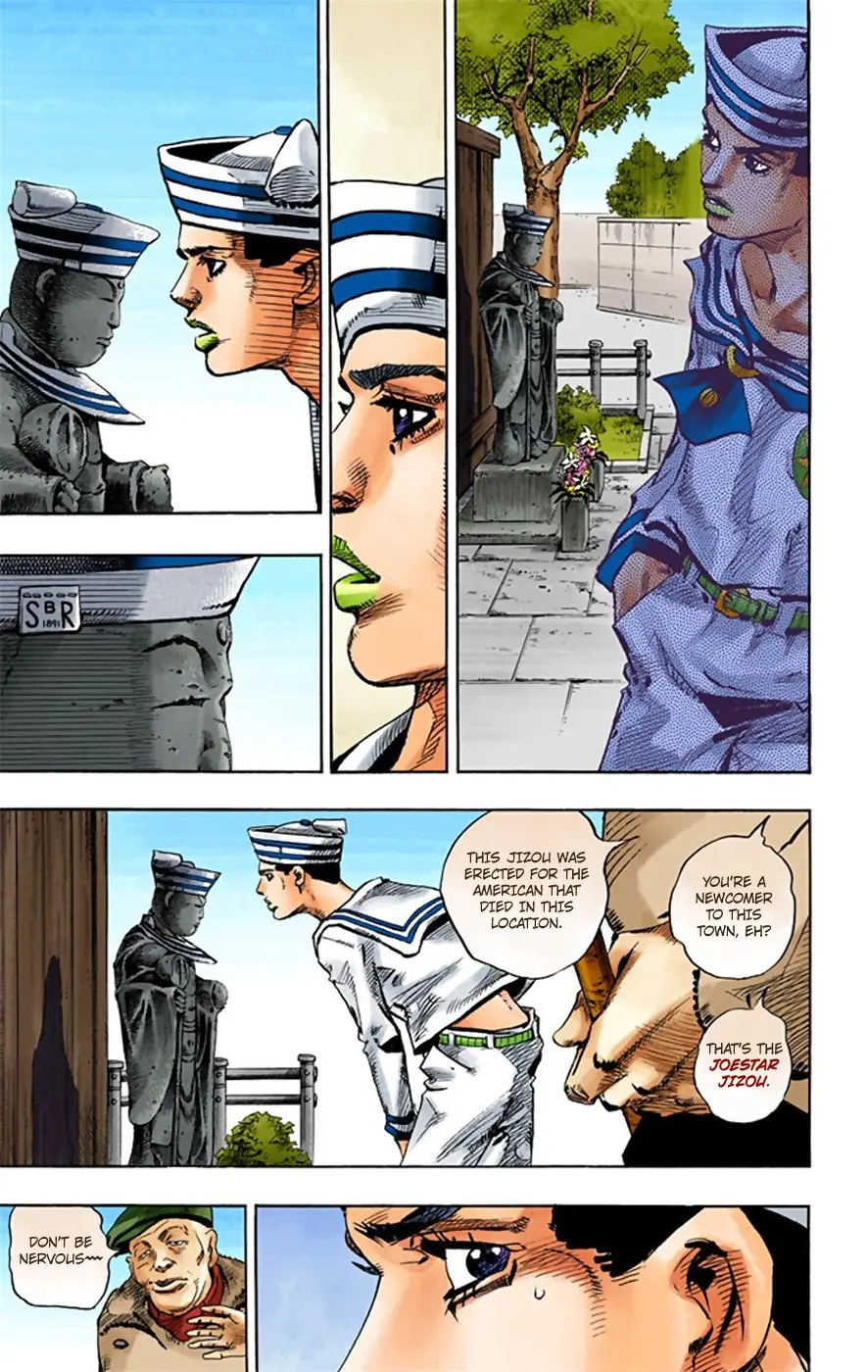 JoJo's Bizarre Adventure, Part 8: JoJolion Colored Manga β Chapter 21 β Page 37