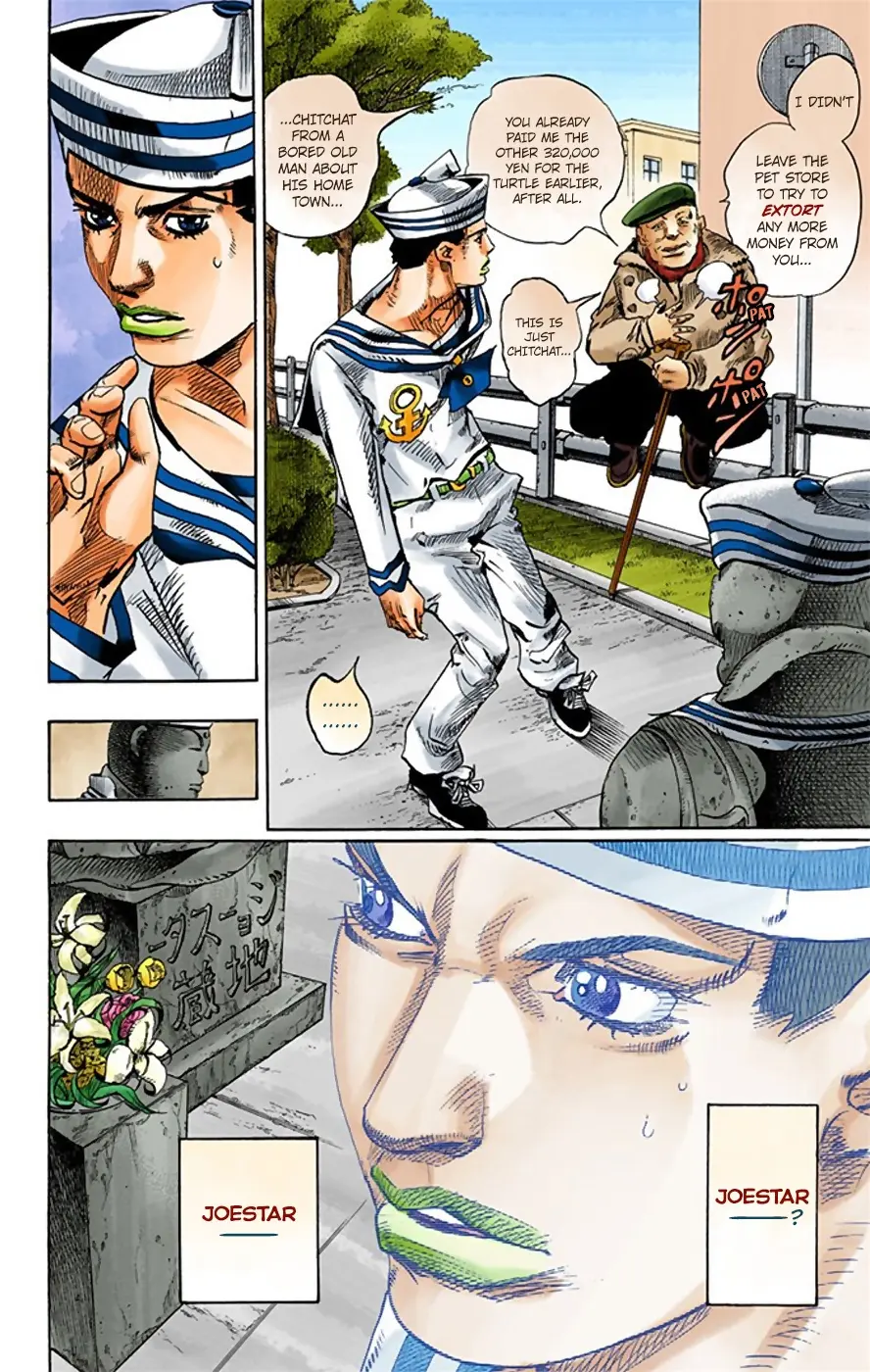 JoJo's Bizarre Adventure, Part 8: JoJolion Colored Manga β Chapter 21 β Page 38