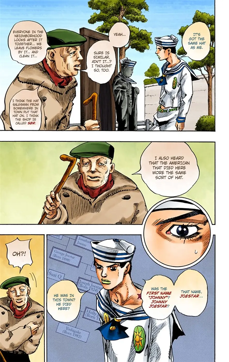JoJo's Bizarre Adventure, Part 8: JoJolion Colored Manga β Chapter 21 β Page 39