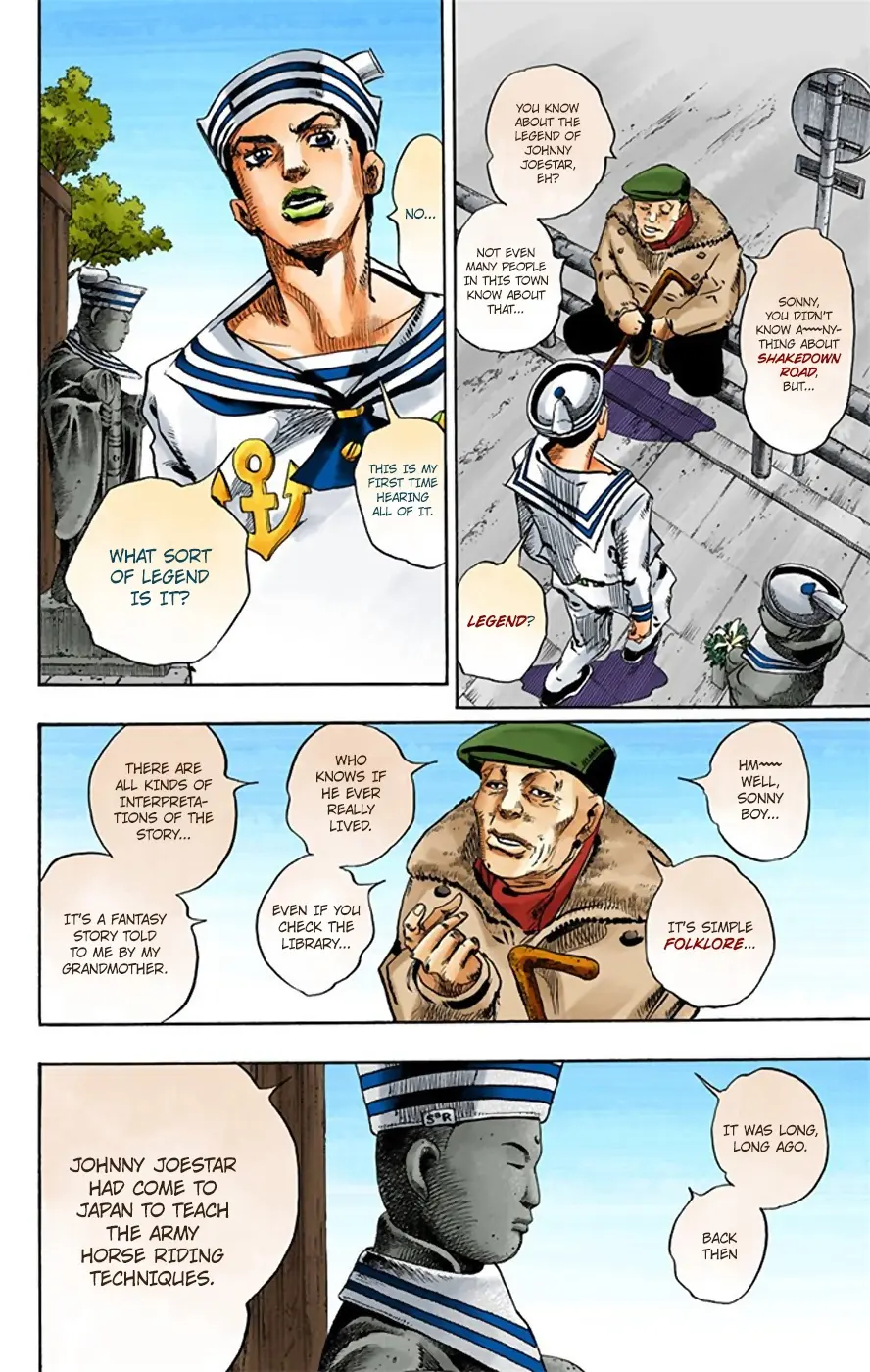 JoJo's Bizarre Adventure, Part 8: JoJolion Colored Manga β Chapter 21 β Page 40