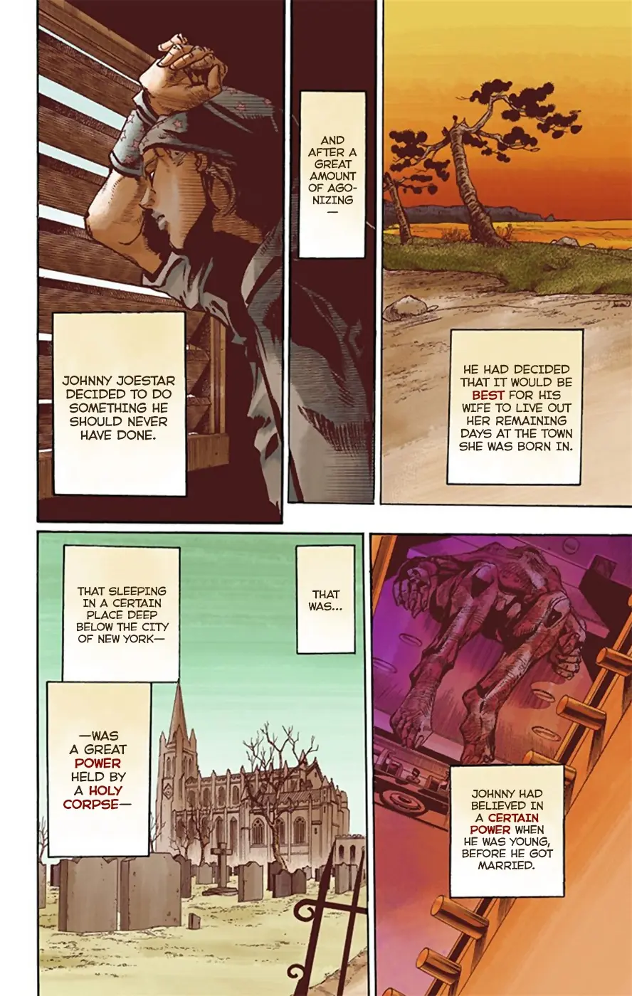 JoJo's Bizarre Adventure, Part 8: JoJolion Colored Manga β Chapter 21 β Page 44