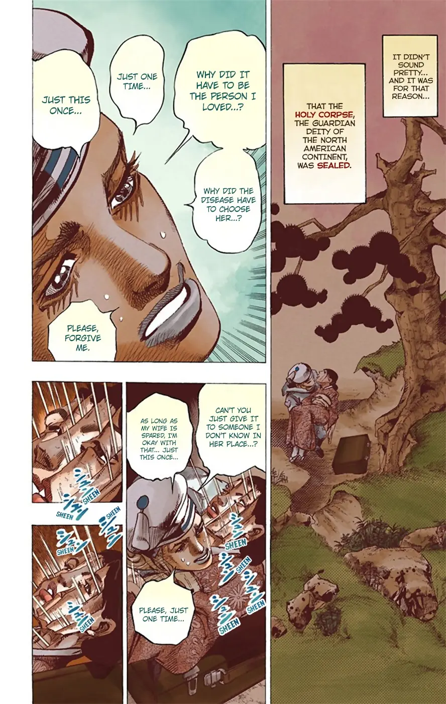 JoJo's Bizarre Adventure, Part 8: JoJolion Colored Manga β Chapter 22 β Page 7