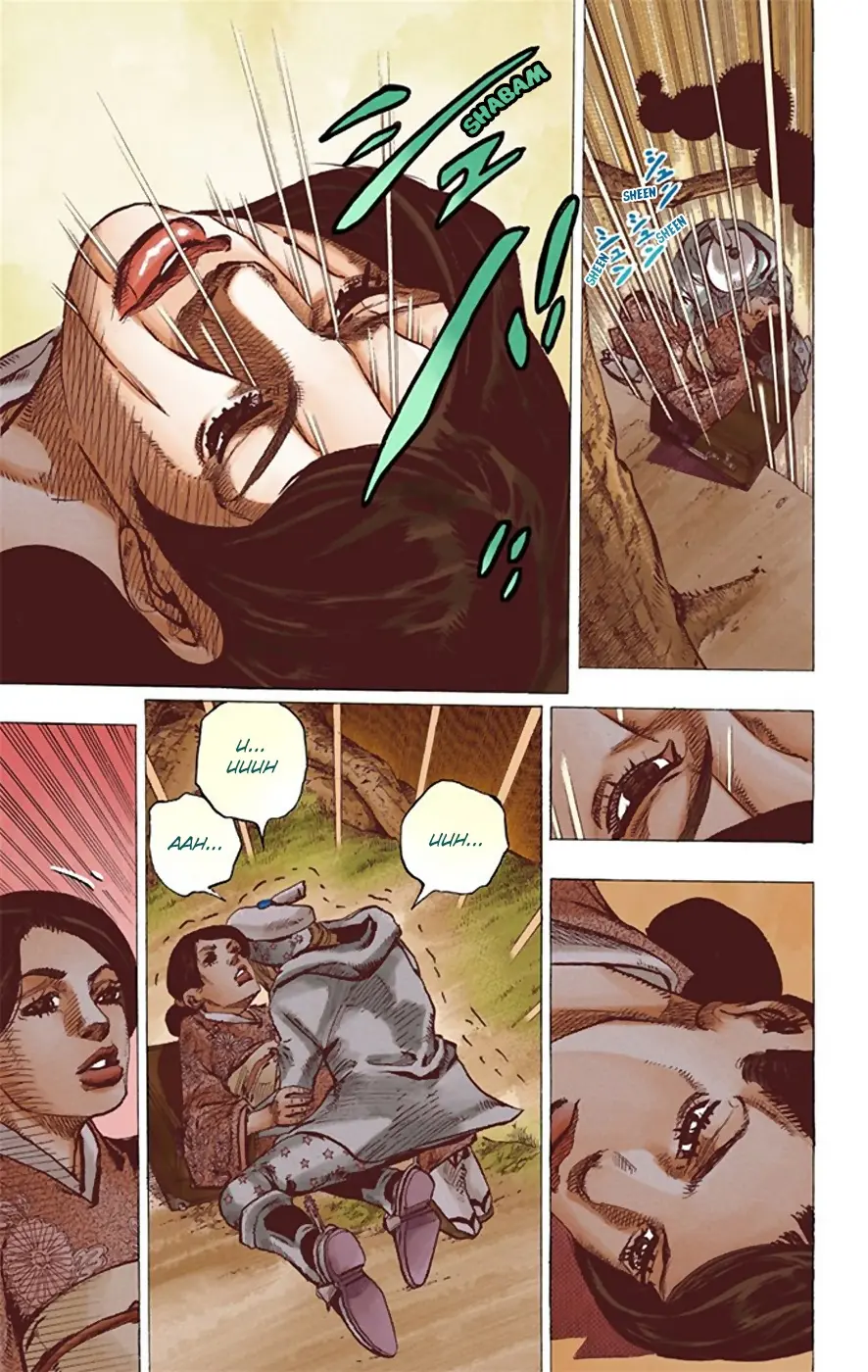 JoJo's Bizarre Adventure, Part 8: JoJolion Colored Manga β Chapter 22 β Page 8