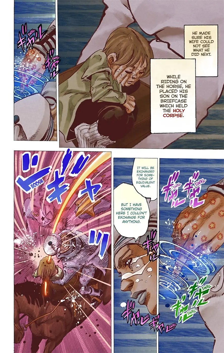 JoJo's Bizarre Adventure, Part 8: JoJolion Colored Manga β Chapter 22 β Page 12