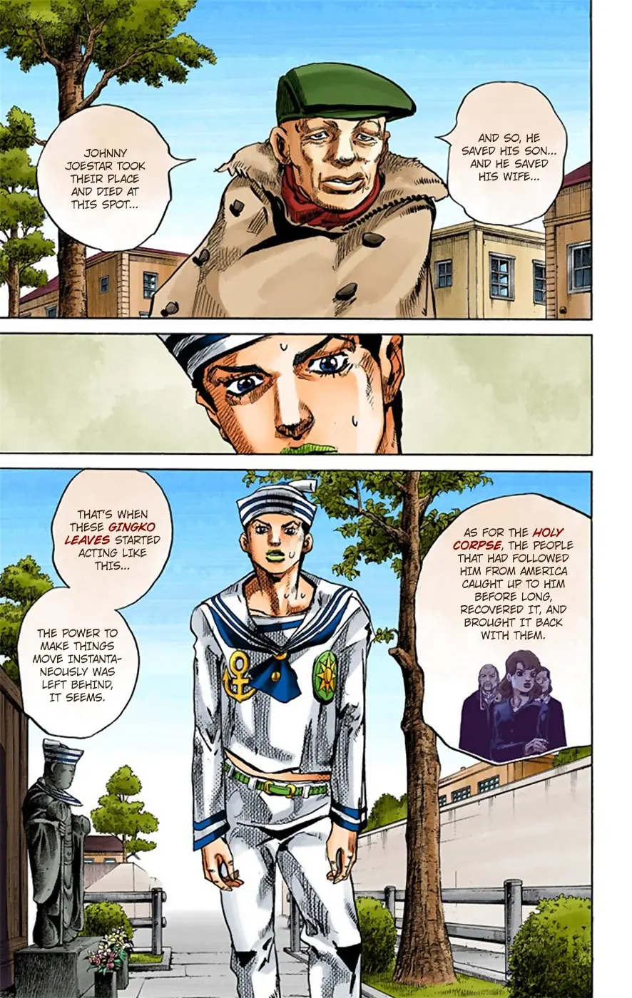 JoJo's Bizarre Adventure, Part 8: JoJolion Colored Manga β Chapter 22 β Page 16