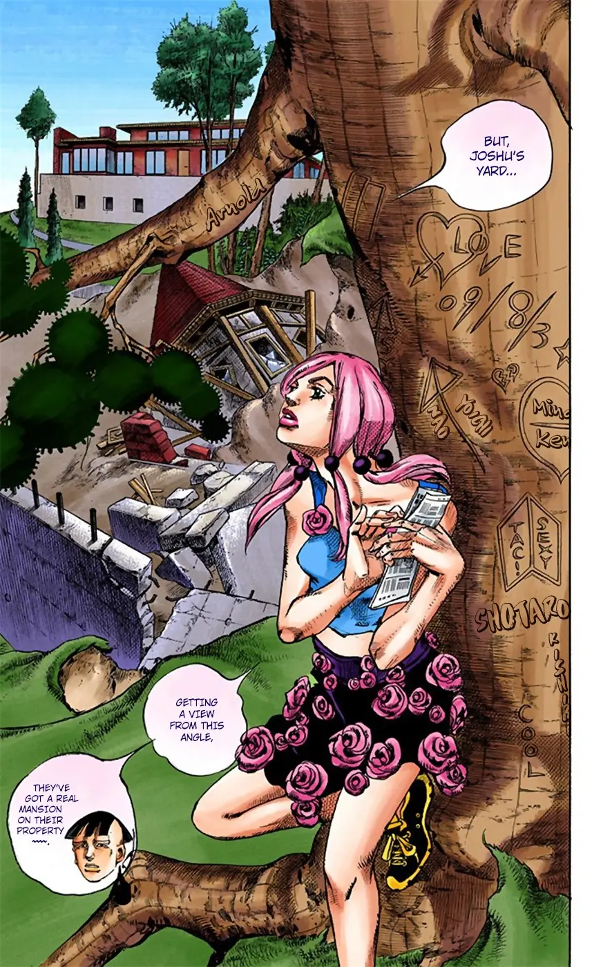 JoJo's Bizarre Adventure, Part 8: JoJolion Colored Manga β Chapter 22 β Page 21