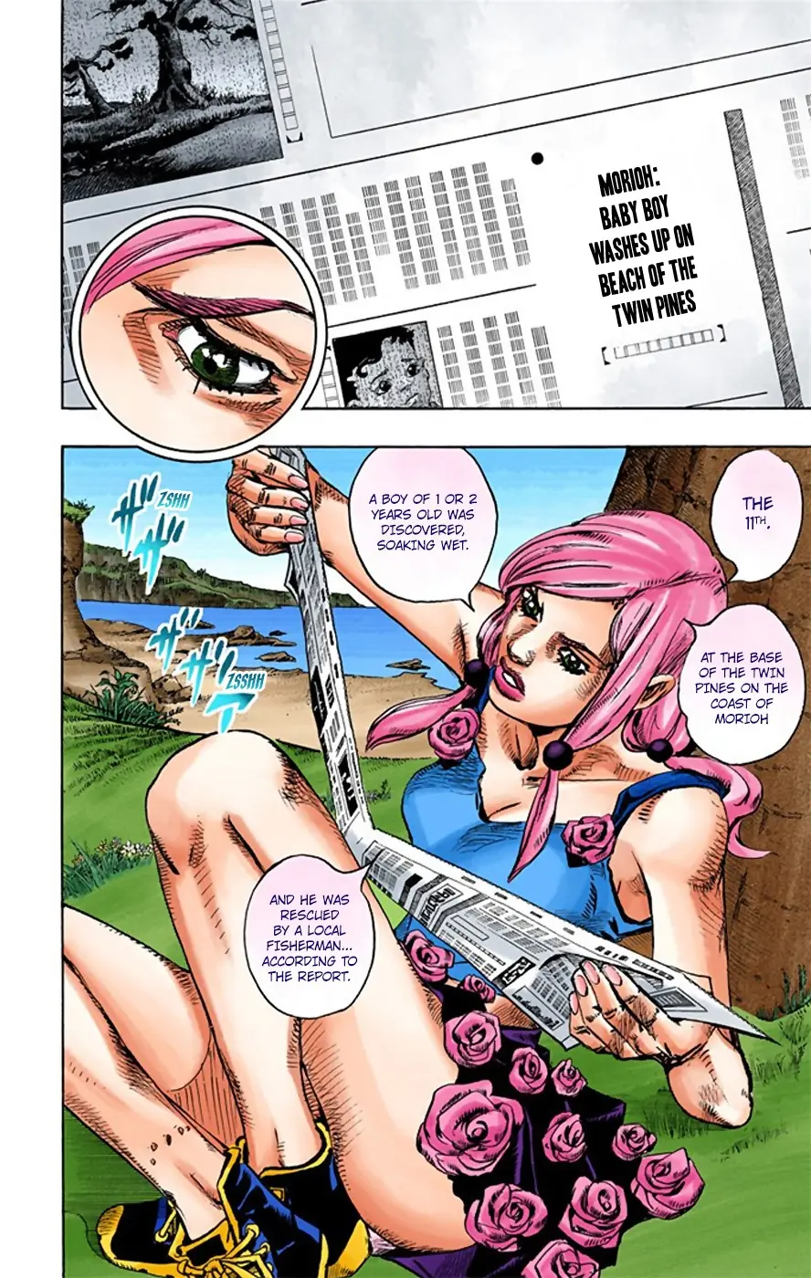 JoJo's Bizarre Adventure, Part 8: JoJolion Colored Manga β Chapter 22 β Page 24
