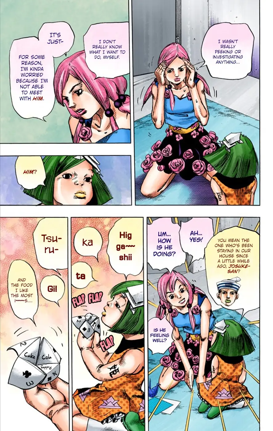 JoJo's Bizarre Adventure, Part 8: JoJolion Colored Manga β Chapter 23 β Page 19
