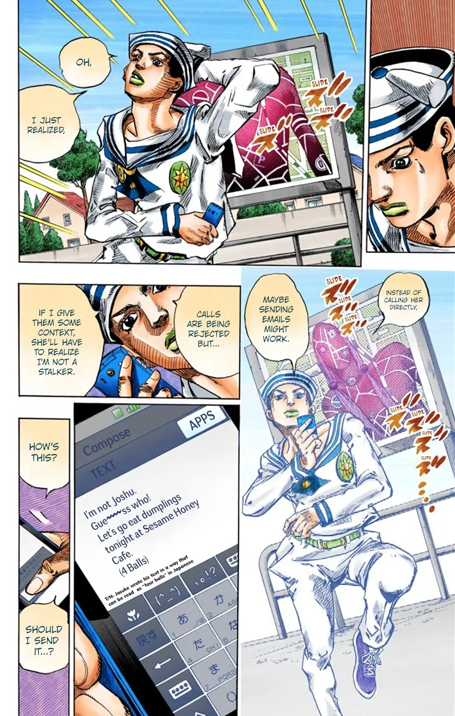 JoJo's Bizarre Adventure, Part 8: JoJolion Colored Manga β Chapter 23 β Page 31