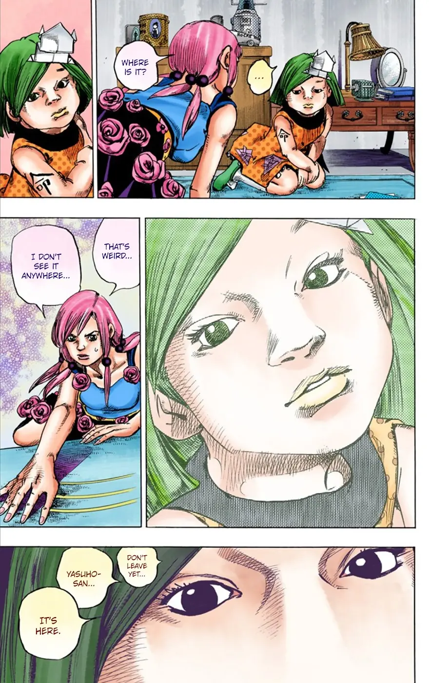 JoJo's Bizarre Adventure, Part 8: JoJolion Colored Manga β Chapter 23 β Page 34