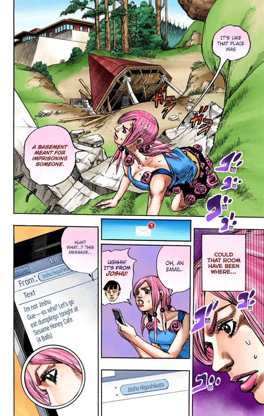 JoJo's Bizarre Adventure, Part 8: JoJolion Colored Manga β Chapter 24 β Page 13