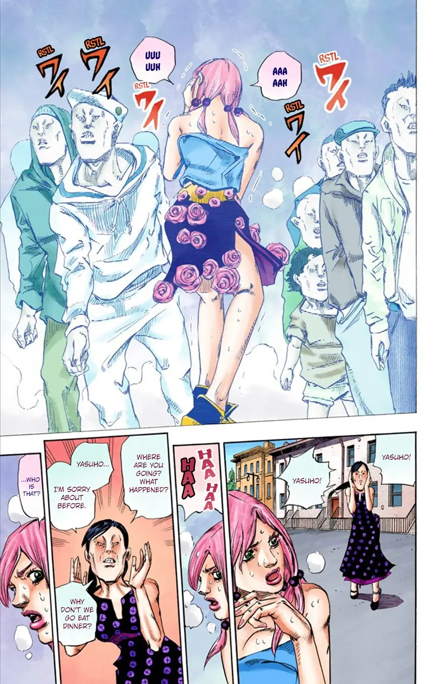 JoJo's Bizarre Adventure, Part 8: JoJolion Colored Manga β Chapter 25 β Page 41