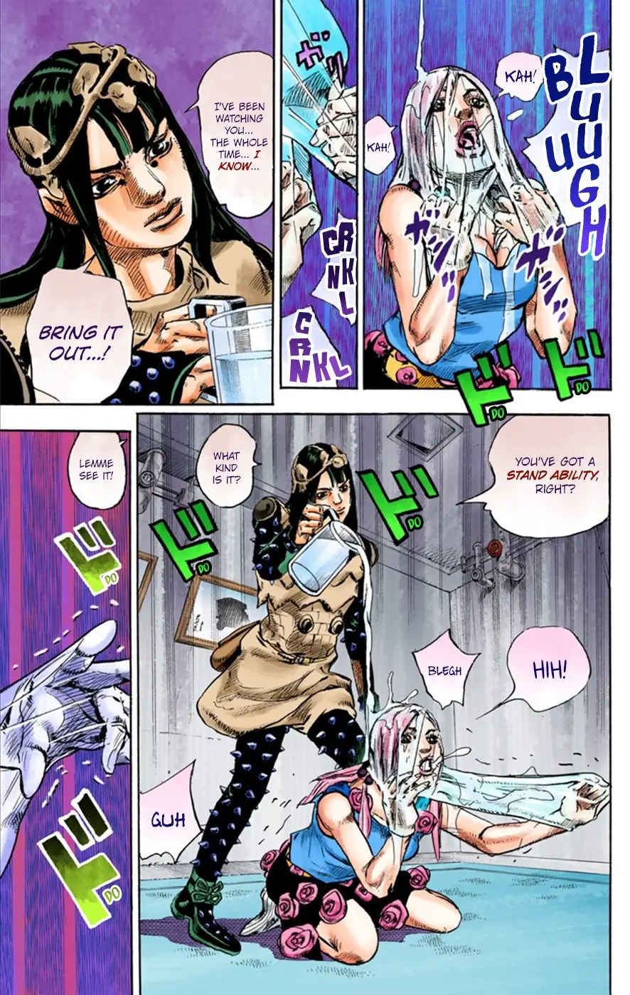 JoJo's Bizarre Adventure, Part 8: JoJolion Colored Manga β Chapter 26 β Page 25