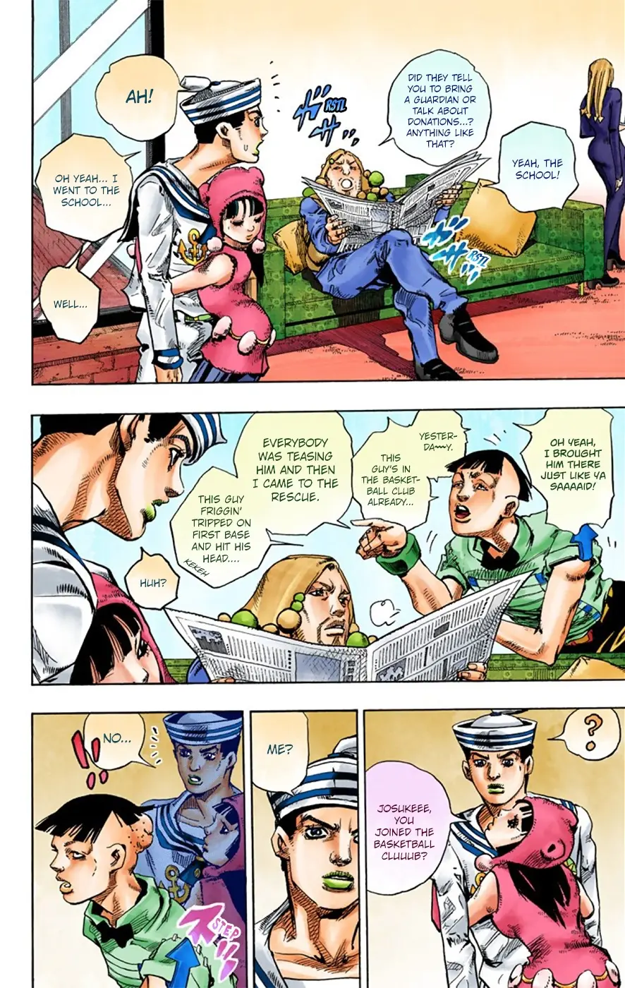 JoJo's Bizarre Adventure, Part 8: JoJolion Colored Manga β Chapter 27 β Page 13