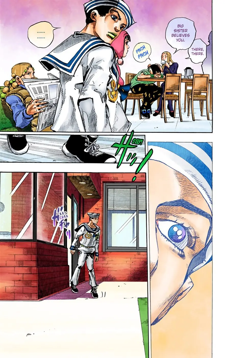 JoJo's Bizarre Adventure, Part 8: JoJolion Colored Manga β Chapter 27 β Page 16