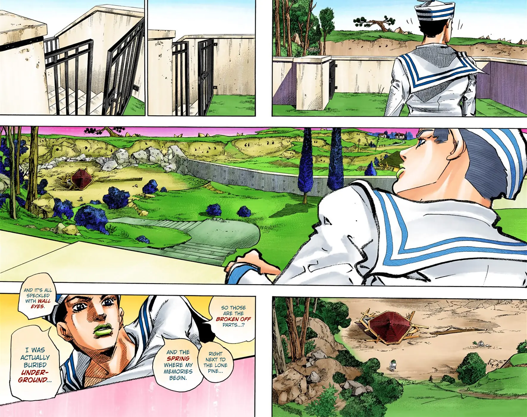 JoJo's Bizarre Adventure, Part 8: JoJolion Colored Manga β Chapter 27 β Page 17