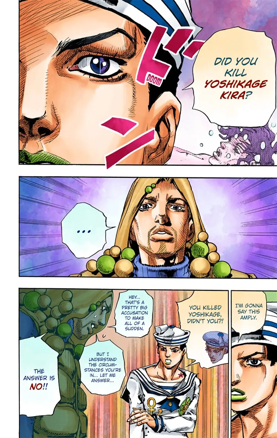 JoJo's Bizarre Adventure, Part 8: JoJolion Colored Manga β Chapter 27 β Page 25