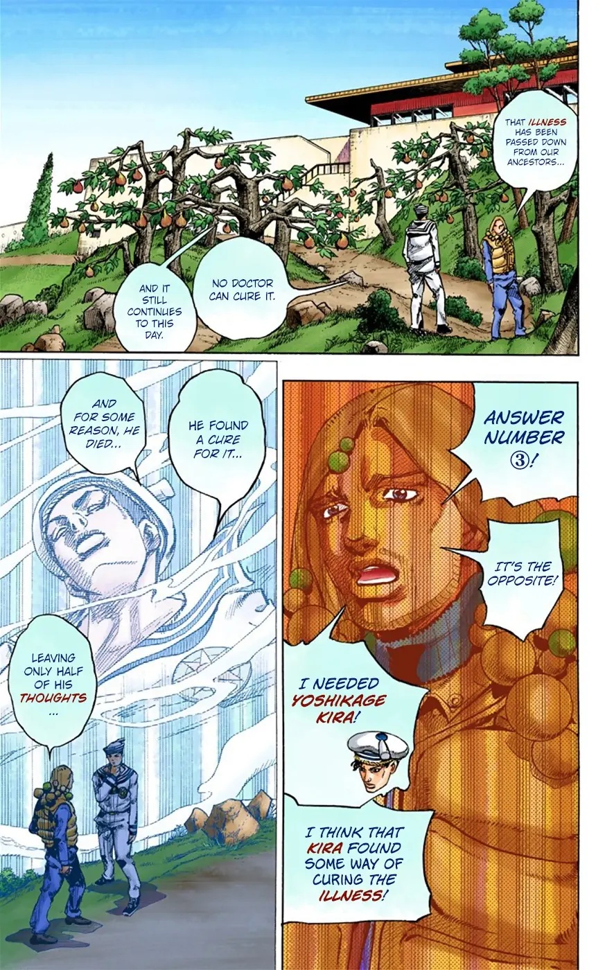 JoJo's Bizarre Adventure, Part 8: JoJolion Colored Manga β Chapter 27 β Page 28