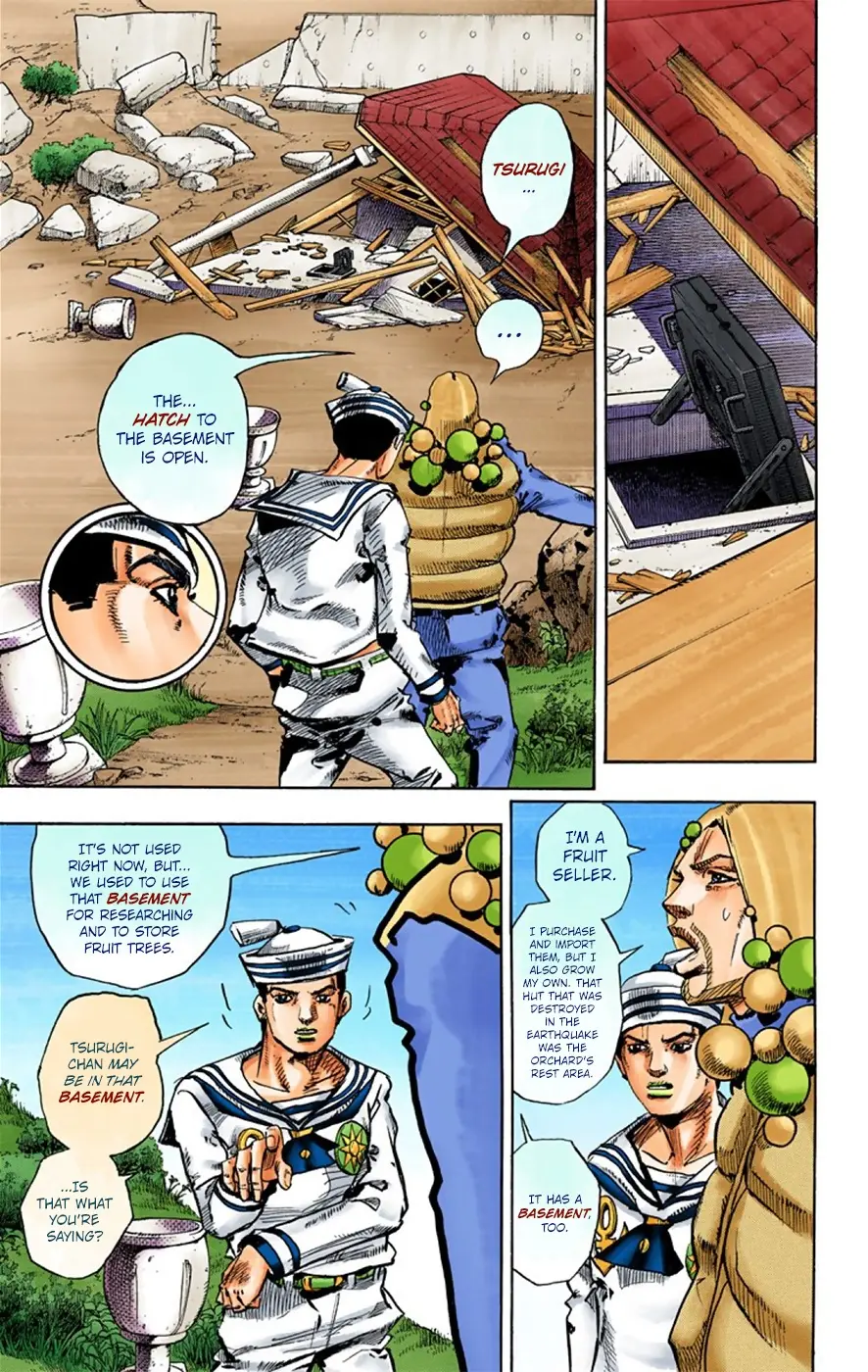 JoJo's Bizarre Adventure, Part 8: JoJolion Colored Manga β Chapter 27 β Page 34