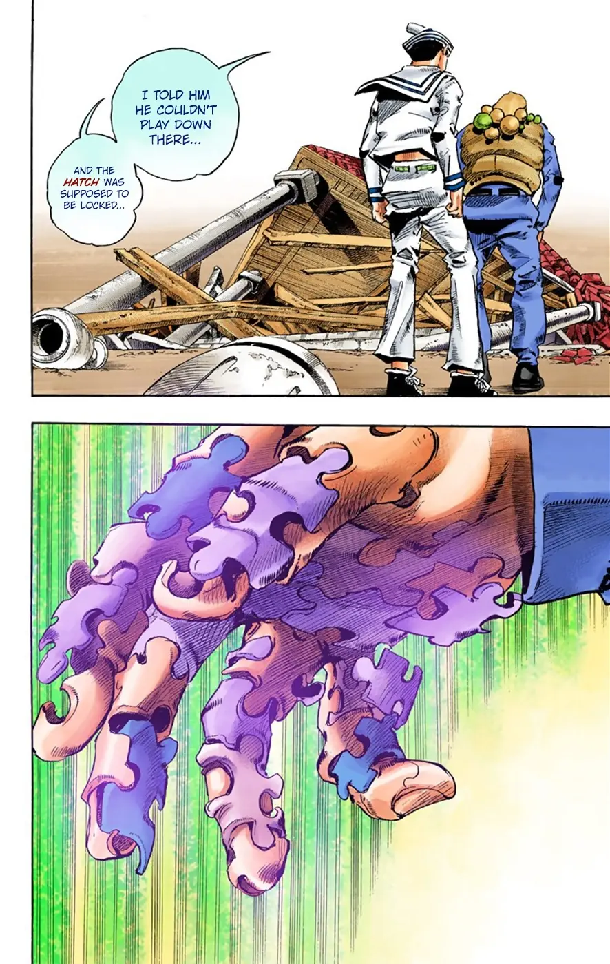 JoJo's Bizarre Adventure, Part 8: JoJolion Colored Manga β Chapter 27 β Page 35
