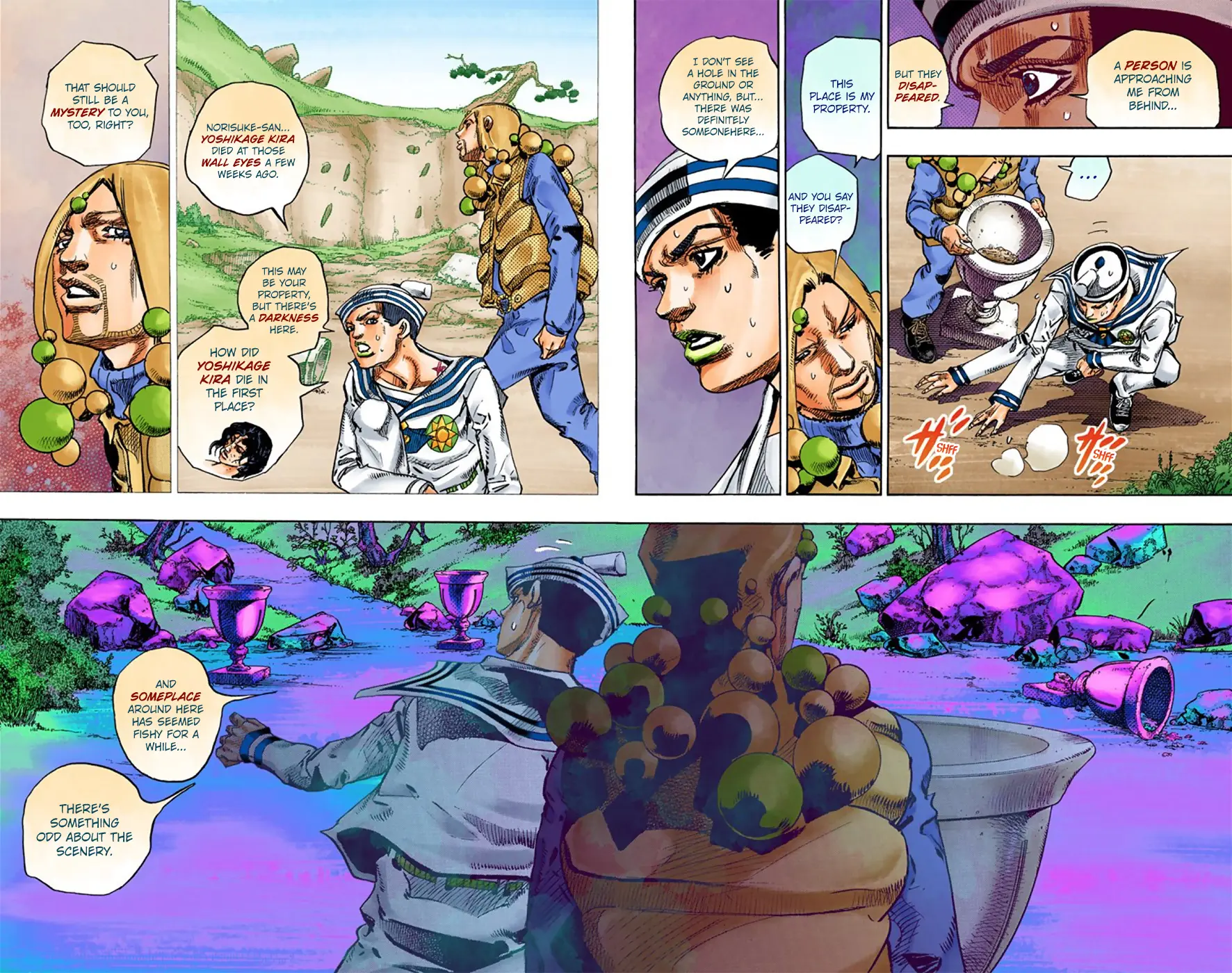 JoJo's Bizarre Adventure, Part 8: JoJolion Colored Manga β Chapter 27 β Page 41
