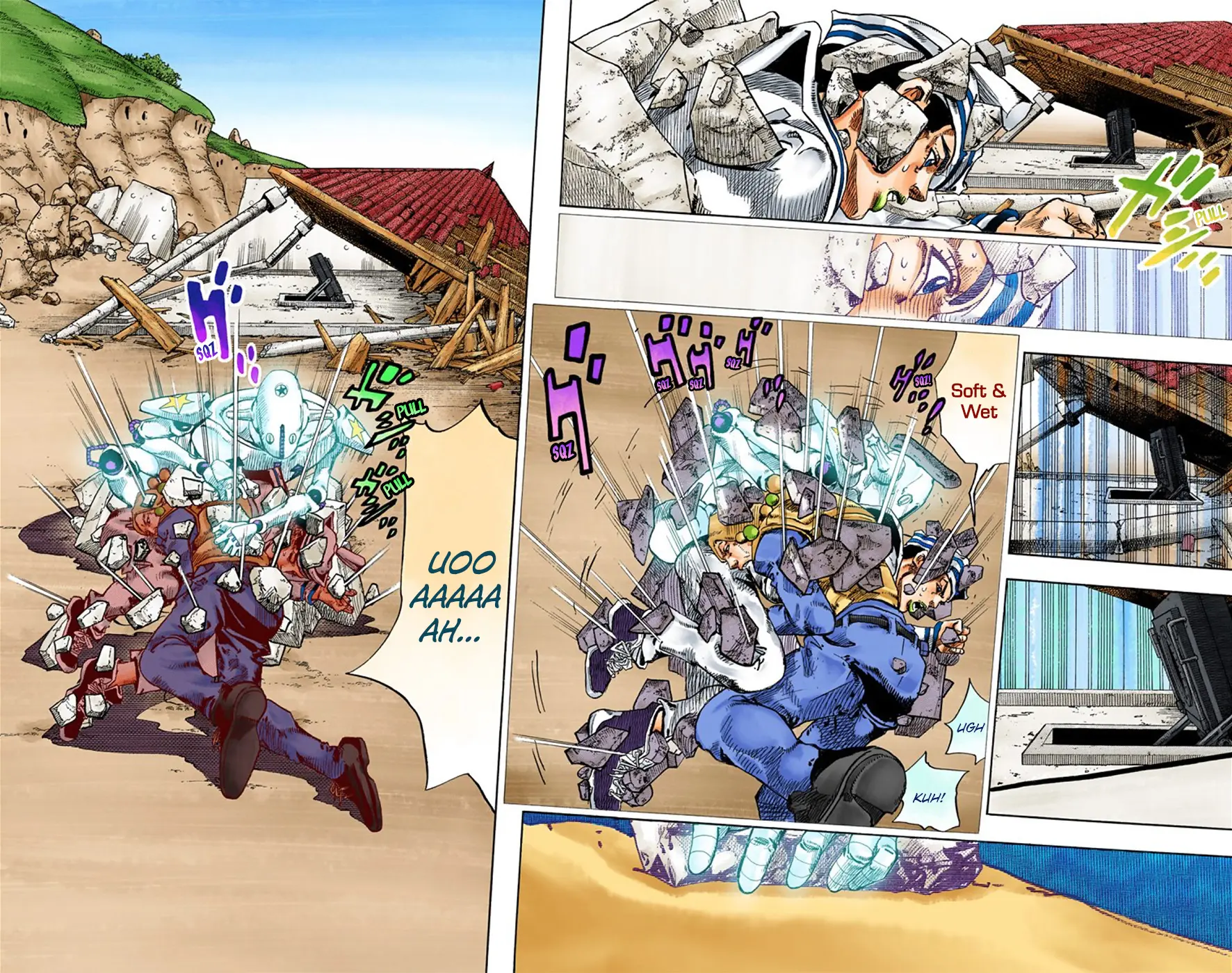 JoJo's Bizarre Adventure, Part 8: JoJolion Colored Manga β Chapter 28 β Page 3