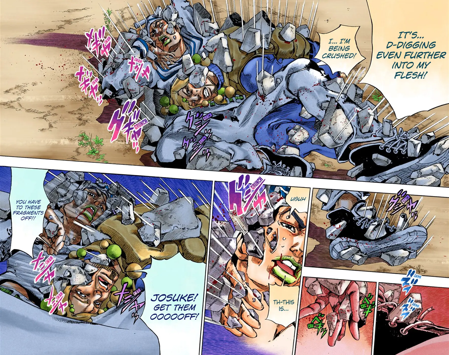 JoJo's Bizarre Adventure, Part 8: JoJolion Colored Manga β Chapter 28 β Page 4