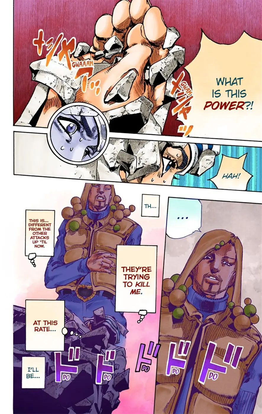 JoJo's Bizarre Adventure, Part 8: JoJolion Colored Manga β Chapter 28 β Page 7