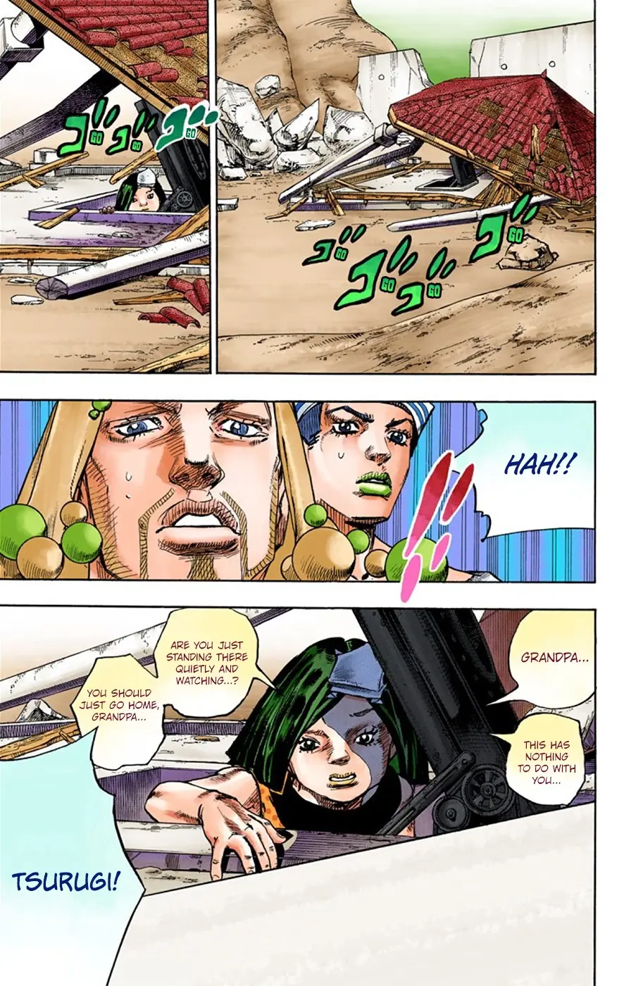 JoJo's Bizarre Adventure, Part 8: JoJolion Colored Manga β Chapter 28 β Page 13