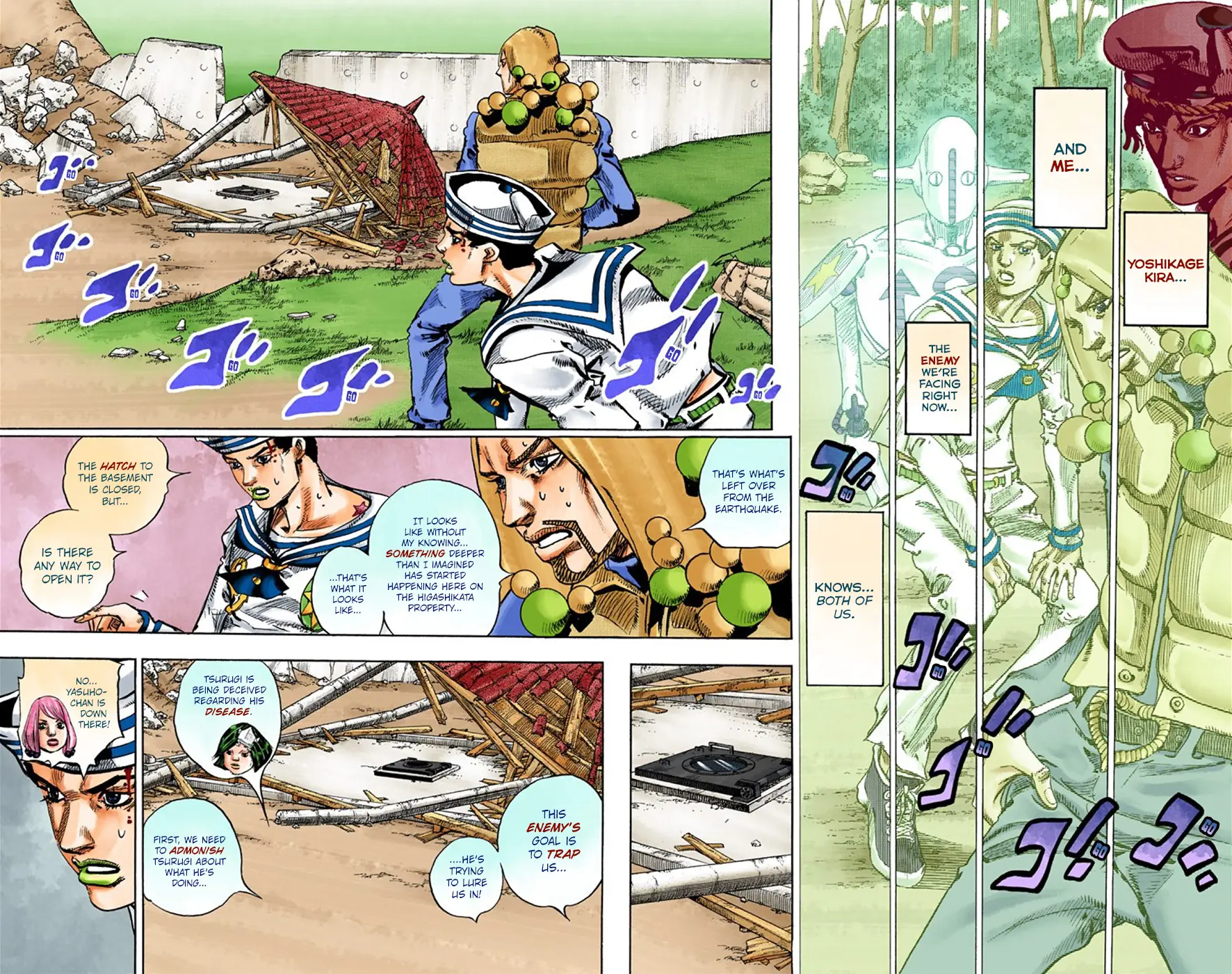 JoJo's Bizarre Adventure, Part 8: JoJolion Colored Manga β Chapter 28 β Page 17