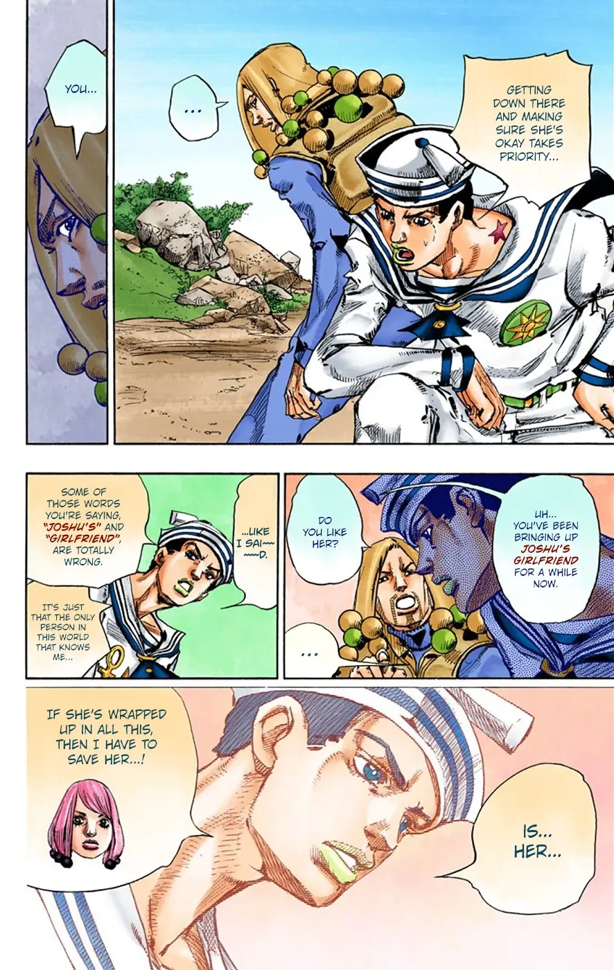 JoJo's Bizarre Adventure, Part 8: JoJolion Colored Manga β Chapter 28 β Page 18