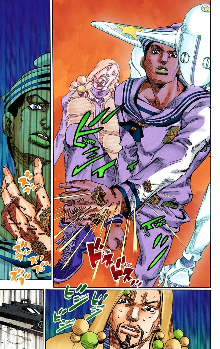 JoJo's Bizarre Adventure, Part 8: JoJolion Colored Manga β Chapter 28 β Page 34