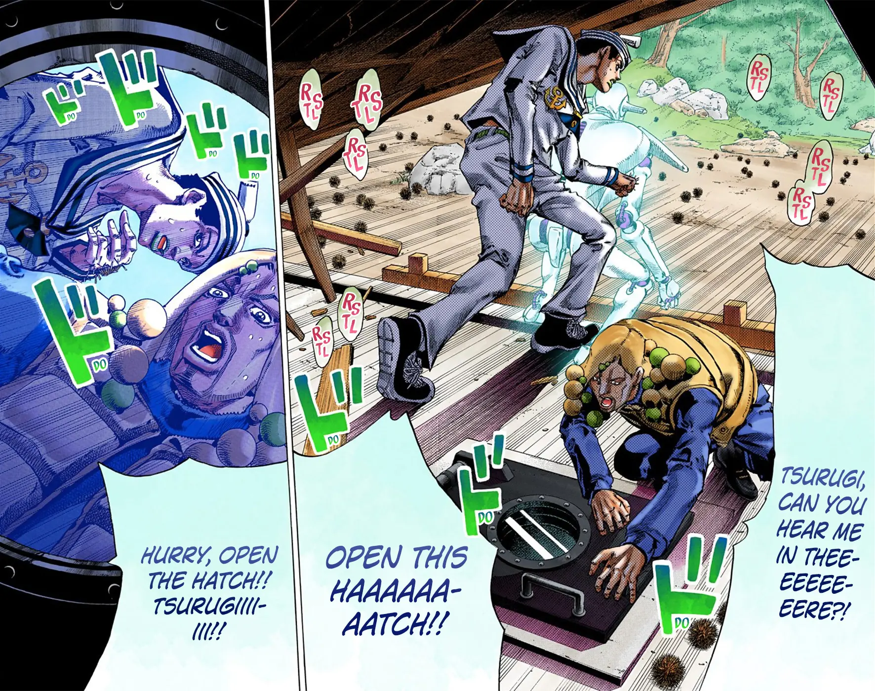 JoJo's Bizarre Adventure, Part 8: JoJolion Colored Manga β Chapter 28 β Page 35