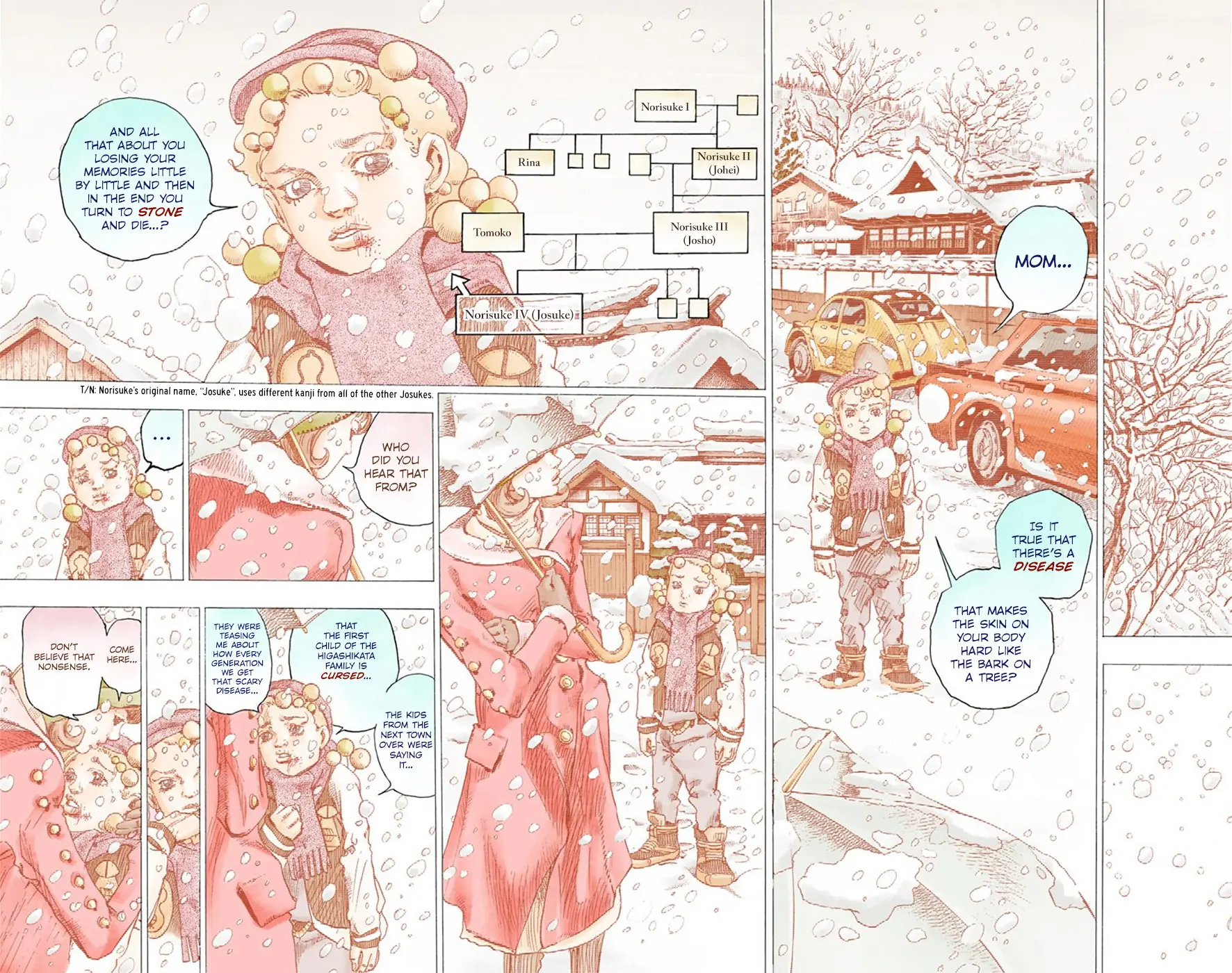 JoJo's Bizarre Adventure, Part 8: JoJolion Colored Manga β Chapter 29 β Page 3