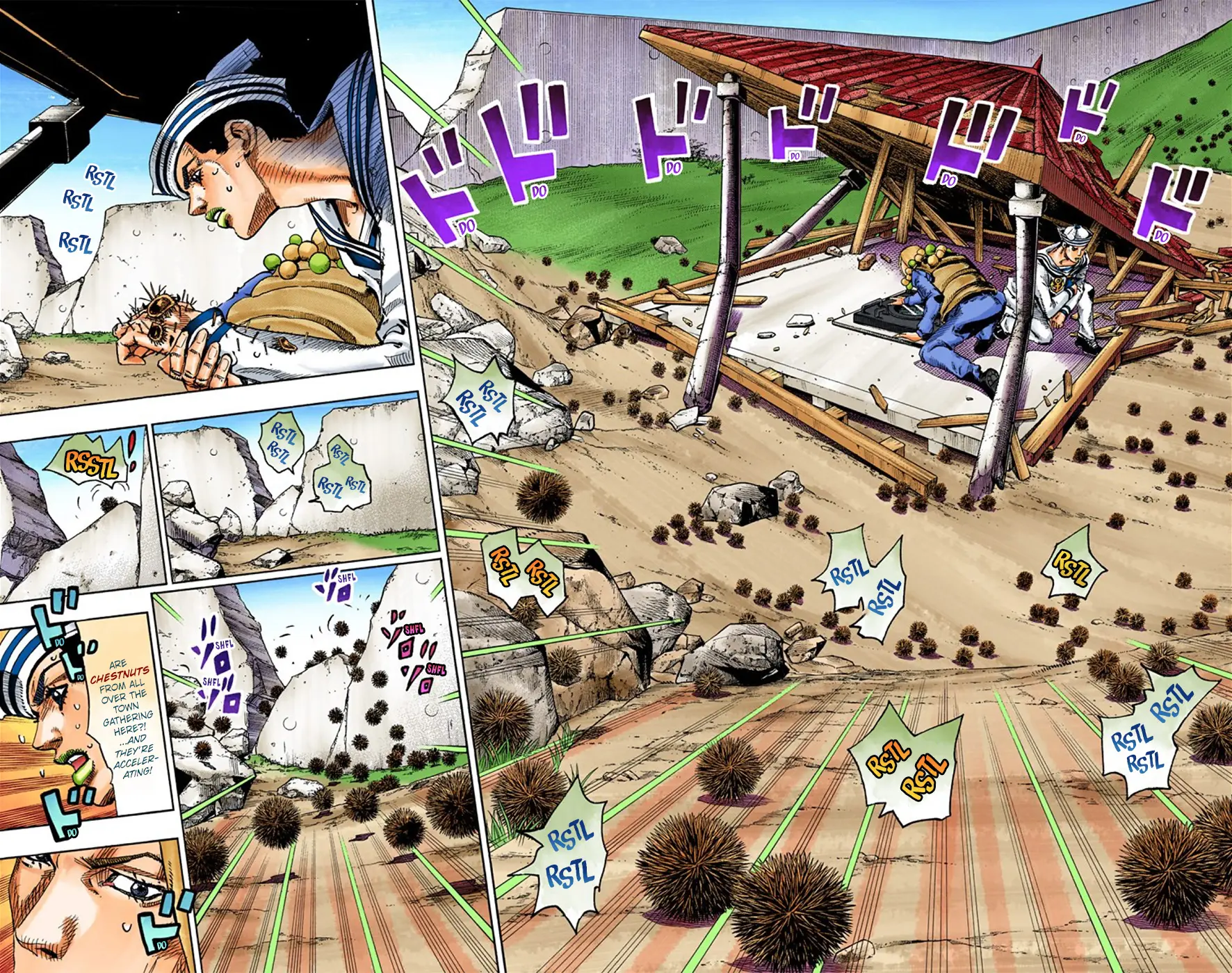 JoJo's Bizarre Adventure, Part 8: JoJolion Colored Manga β Chapter 29 β Page 6