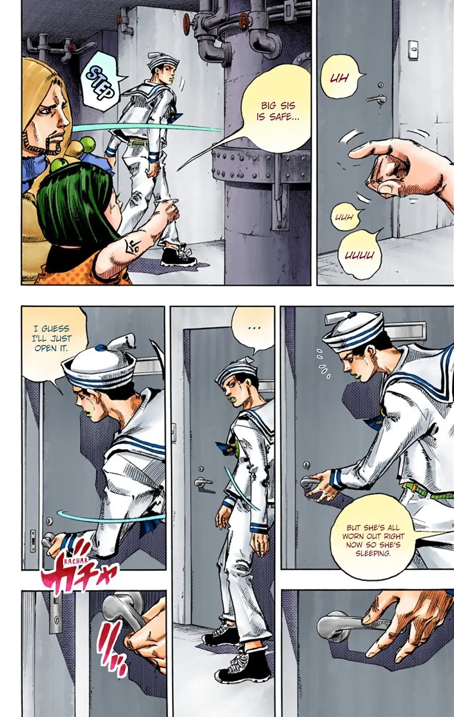JoJo's Bizarre Adventure, Part 8: JoJolion Colored Manga β Chapter 30 β Page 7