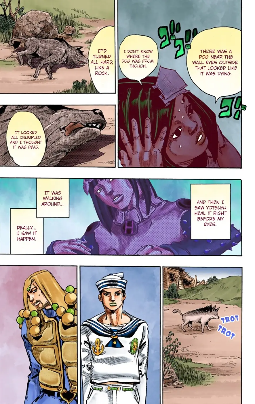 JoJo's Bizarre Adventure, Part 8: JoJolion Colored Manga β Chapter 30 β Page 12