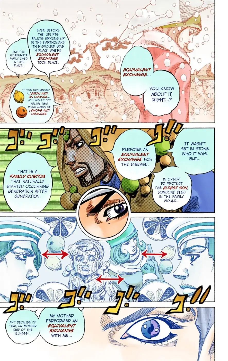 JoJo's Bizarre Adventure, Part 8: JoJolion Colored Manga β Chapter 30 β Page 29