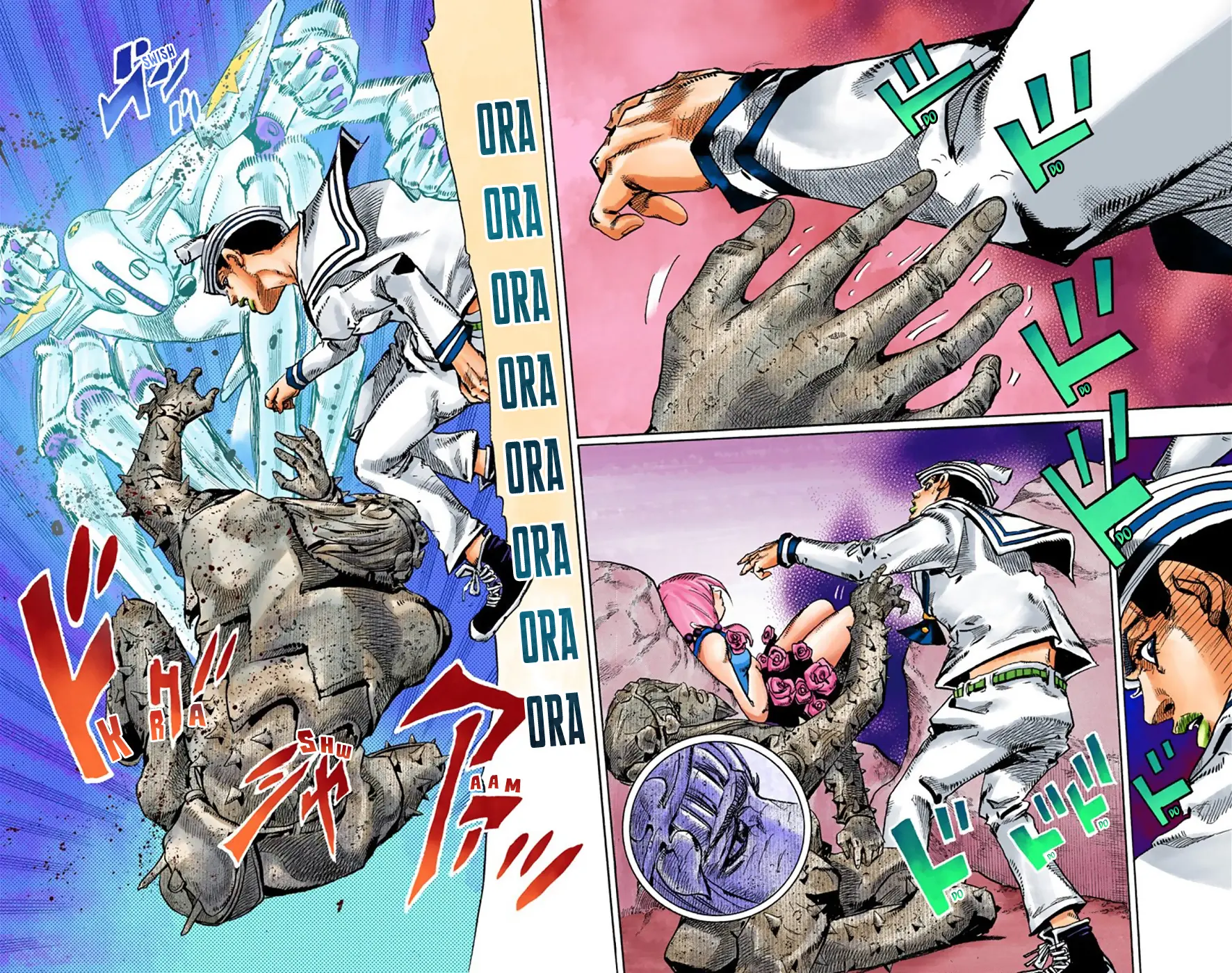JoJo's Bizarre Adventure, Part 8: JoJolion Colored Manga β Chapter 30 β Page 36