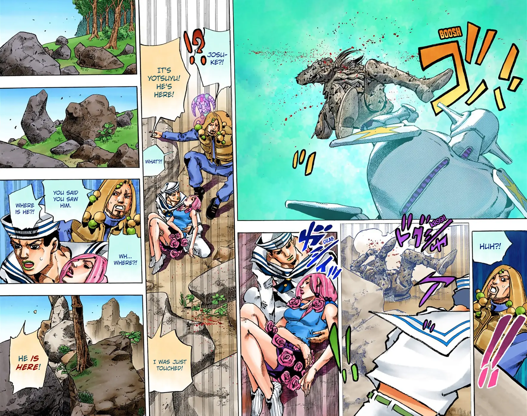 JoJo's Bizarre Adventure, Part 8: JoJolion Colored Manga β Chapter 30 β Page 37