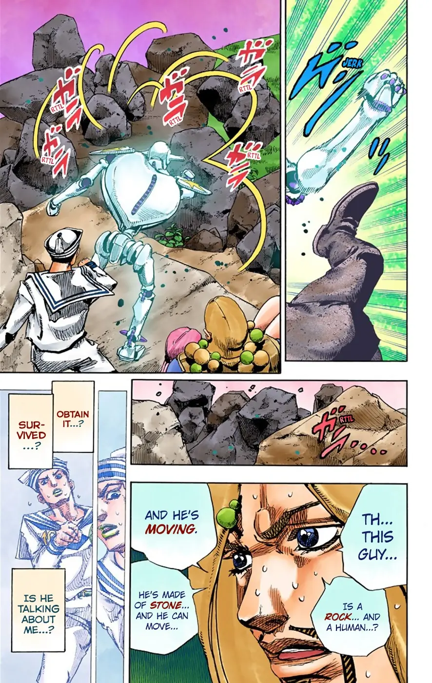 JoJo's Bizarre Adventure, Part 8: JoJolion Colored Manga β Chapter 31 β Page 32