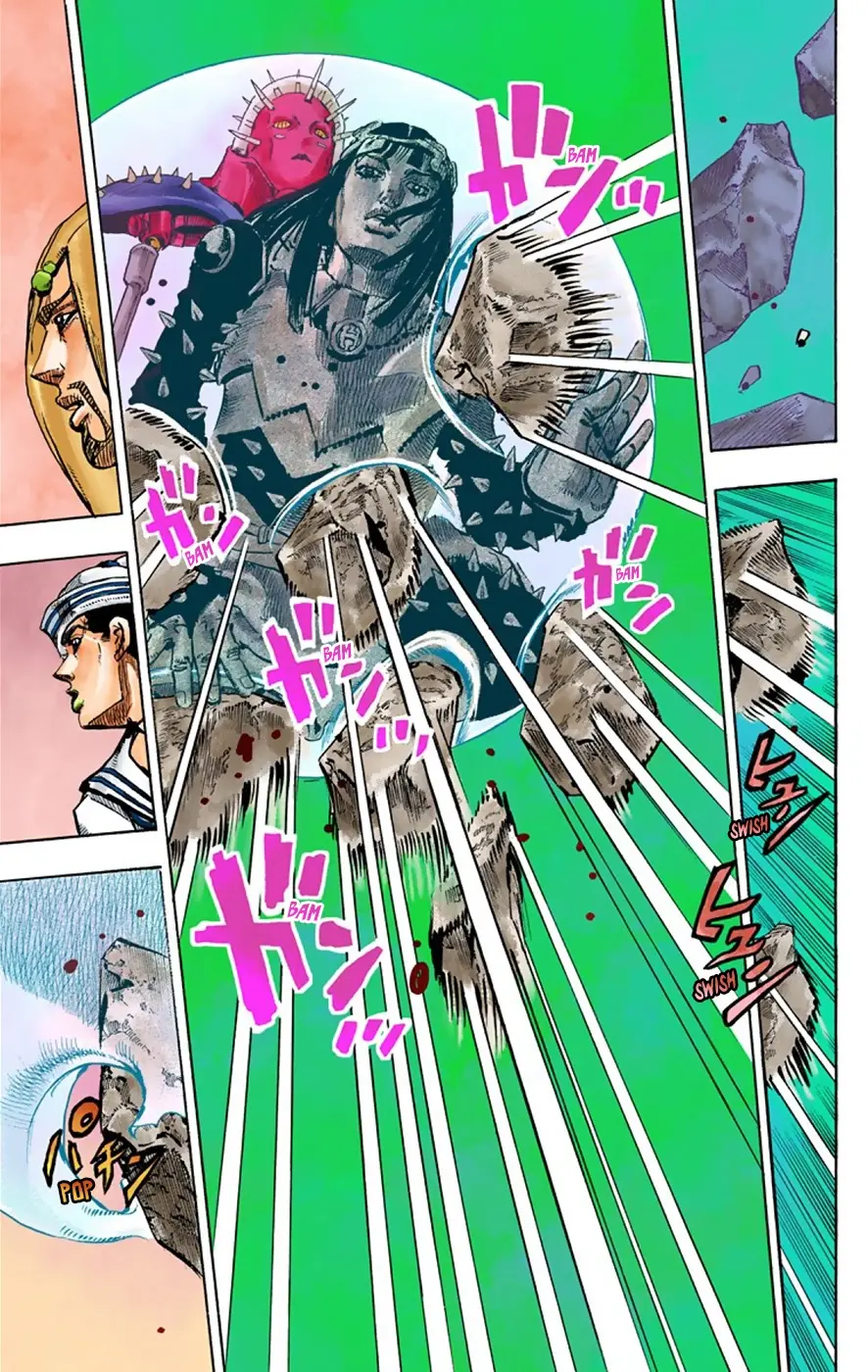 JoJo's Bizarre Adventure, Part 8: JoJolion Colored Manga β Chapter 31 β Page 42